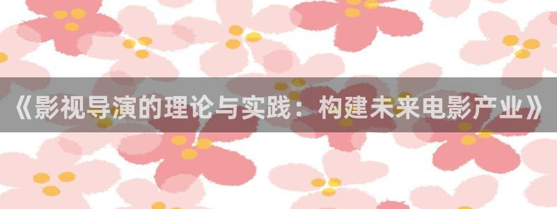 adc欧美影院：《影视导演的理论与实践：构建未来电影产业》